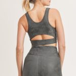 Run This Town Cut-Out Back Bra