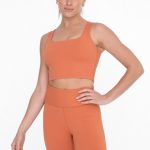 Ribbed Active Bra Top