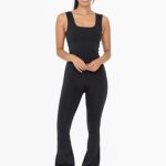 Venice Twisted Back Flared Jumpsuit