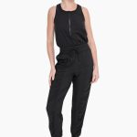 Half Zip Active Jumpsuit