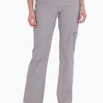 Mid-Rise Zippered Cargo Pants