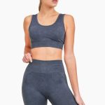 Essential Mineral-Washed Seamless Sports Bra